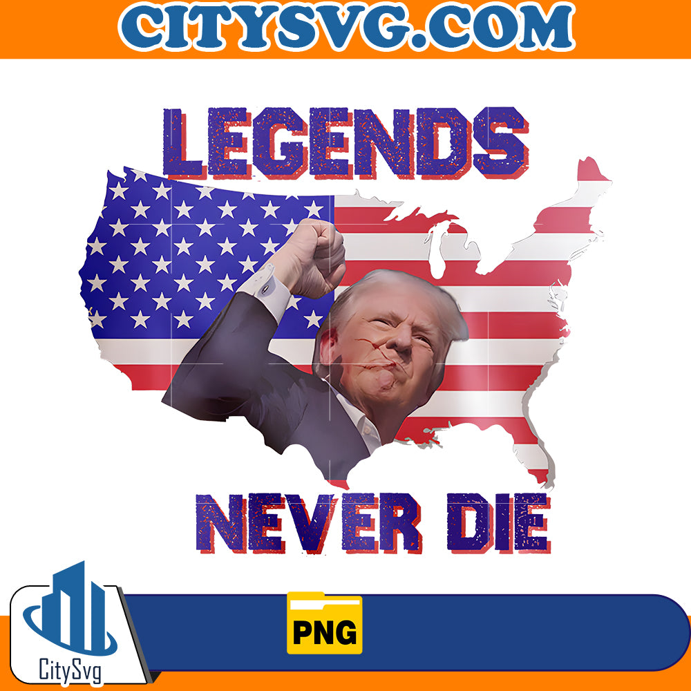 Trump Legend Never Die Png