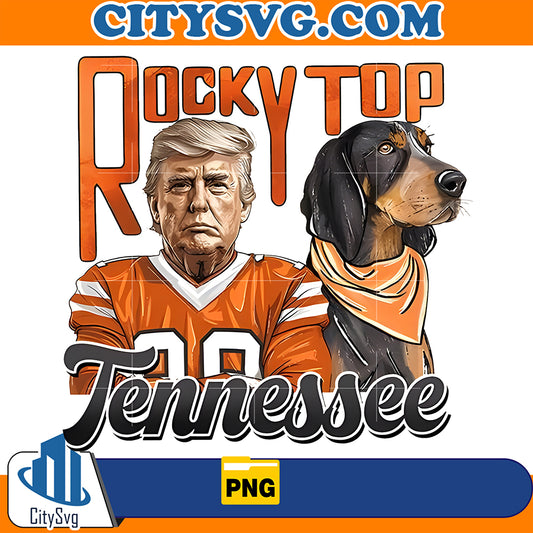 TrumpTennesseeVolsFootballRockyTopPng