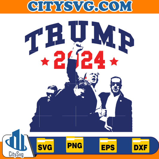 Trump for President 2024 SVG