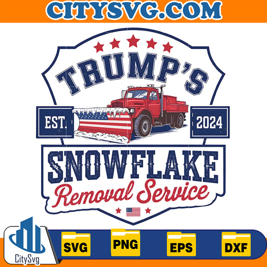 TrumpsSnowflake2024Svg