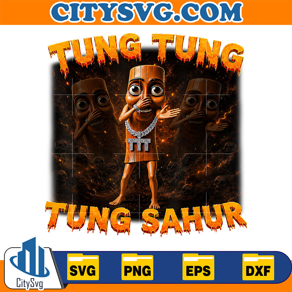 Tung-Tung-Tung-Sahur-Svg-Funny-Brainrot-Meme-Svg