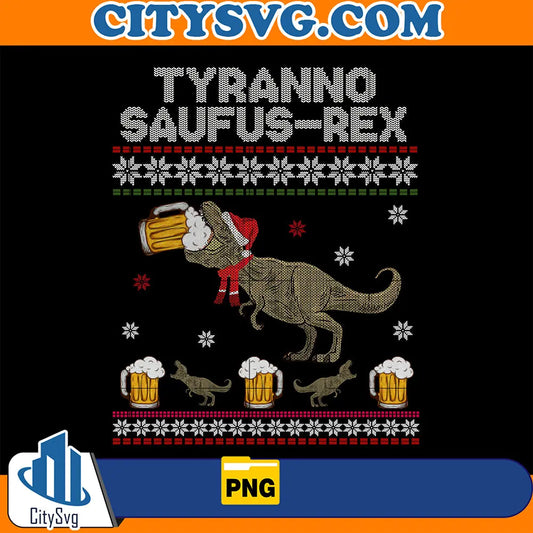 TyrannoSaufus-RexUglyChristmasPng