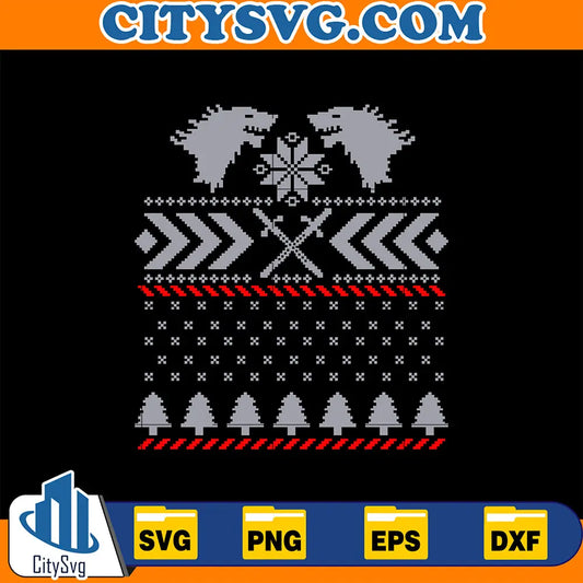 UglyDragonFrenzyChristmasSvg