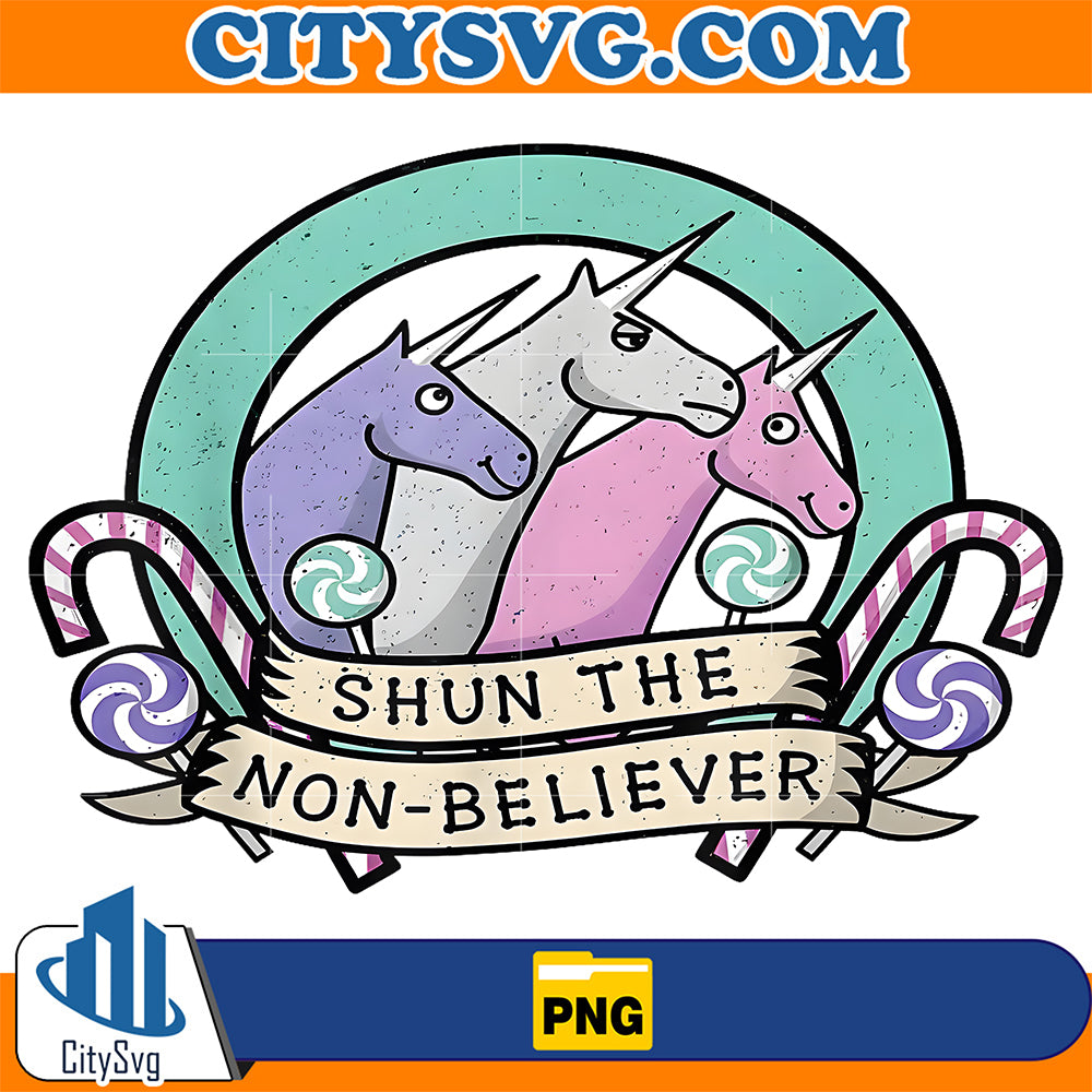 Unicorn-Shun-The-Non-Believer-Png