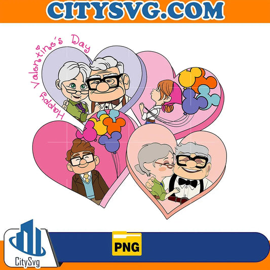 UpHappyValentine_sDayHeartPng