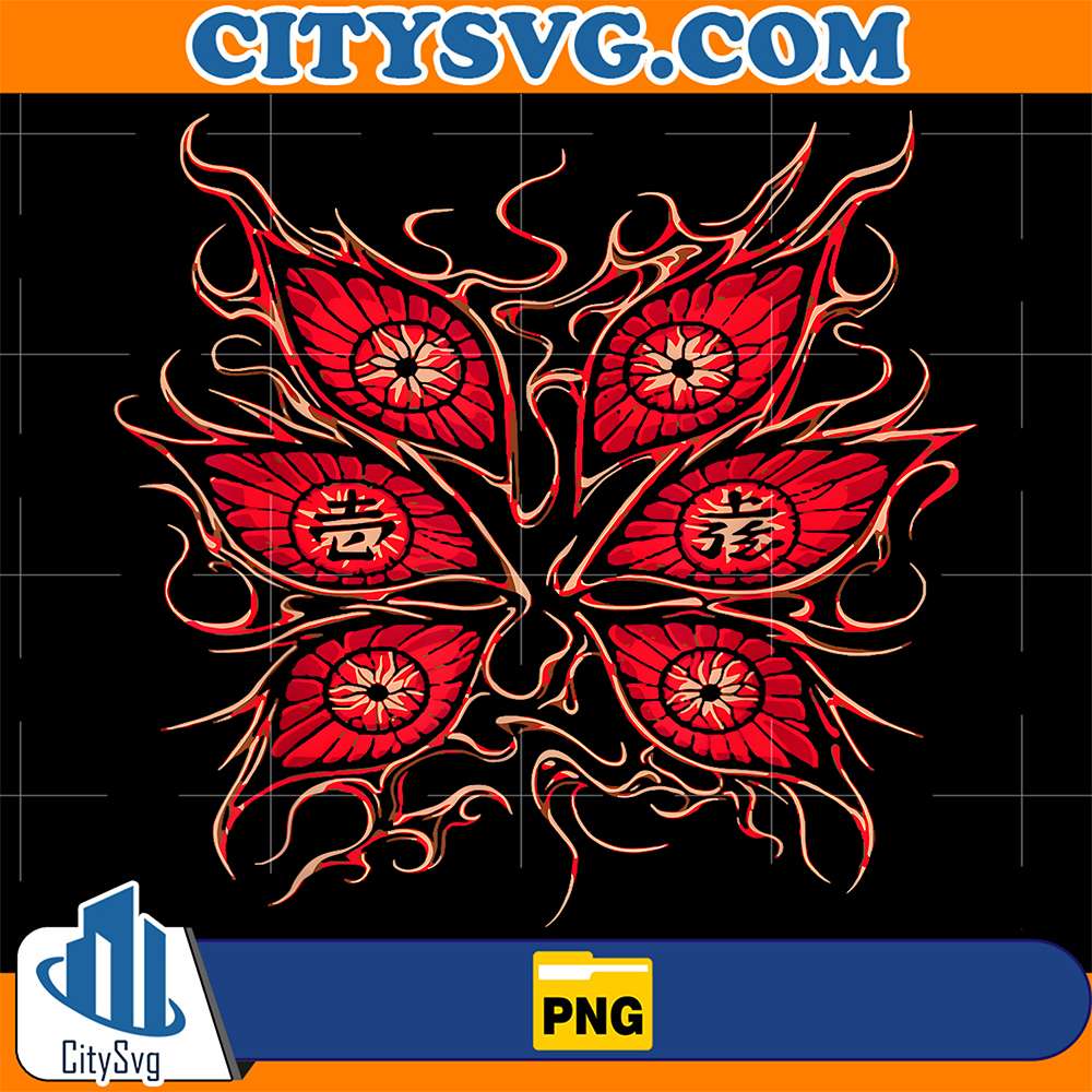 Upper-Rank-Devil-Eyes-Vintage-Anime-Demon-Png