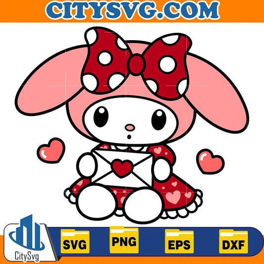 ValentineMyMelodySvg