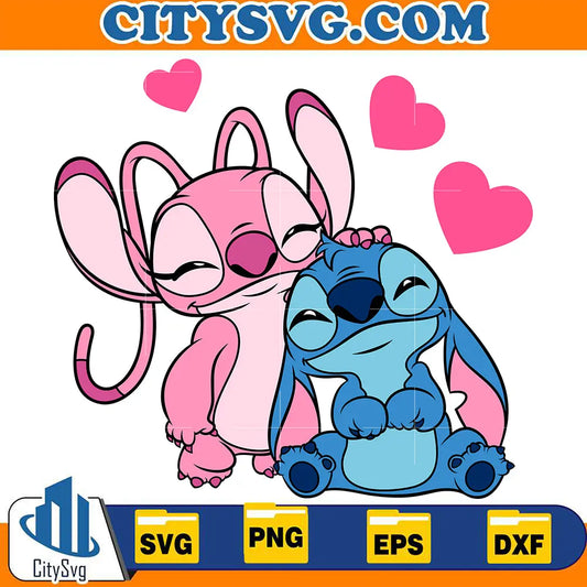 ValentineStitchAndAngelSvg