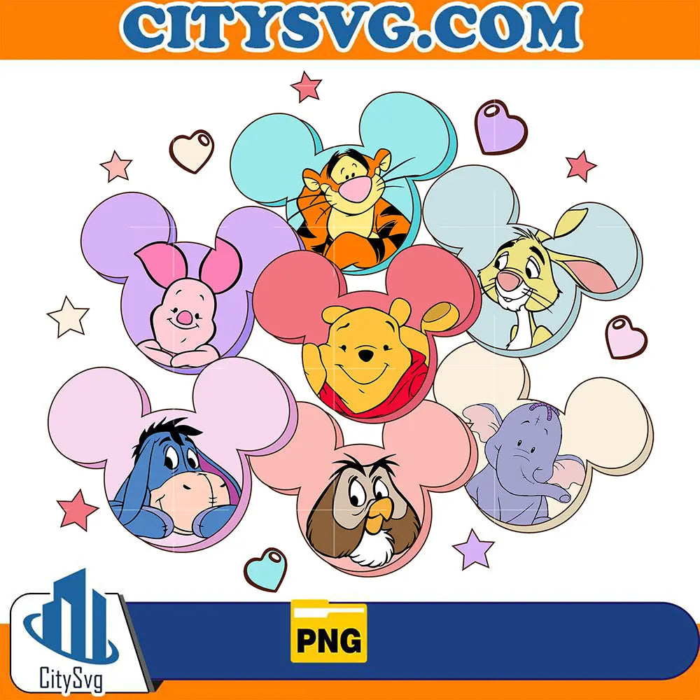 ValentineWinnieThePoohAndFriendsPng