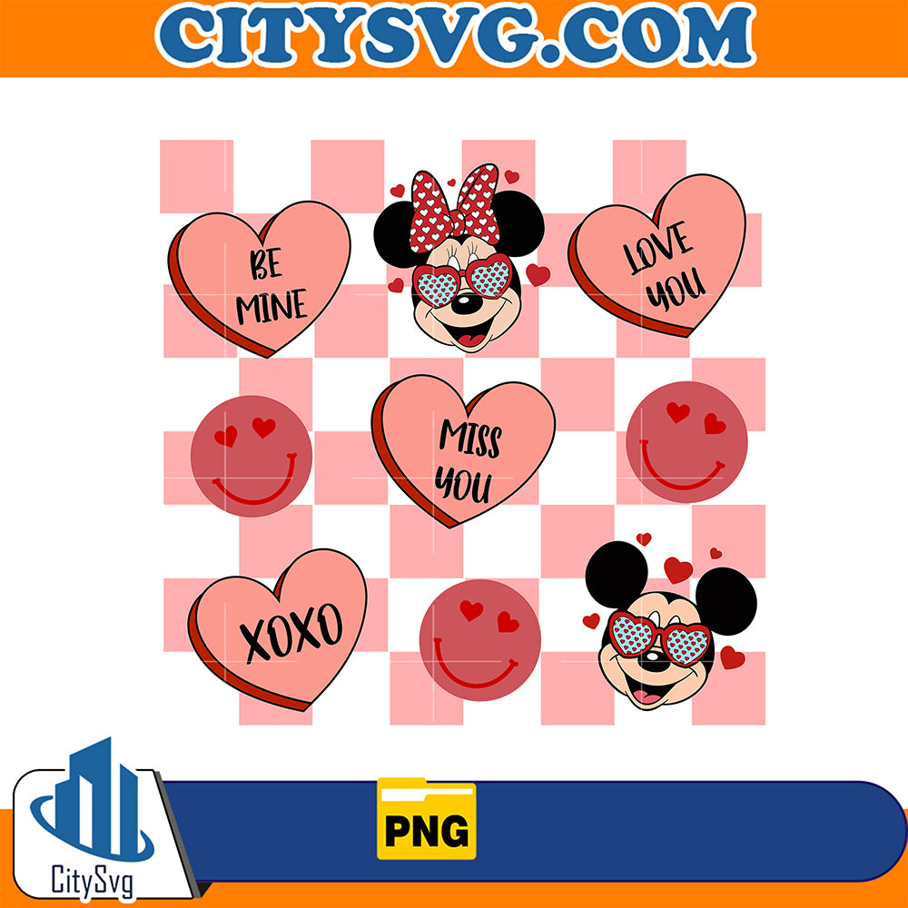 Valentine_sDayMickeyAndFriendsCutePng