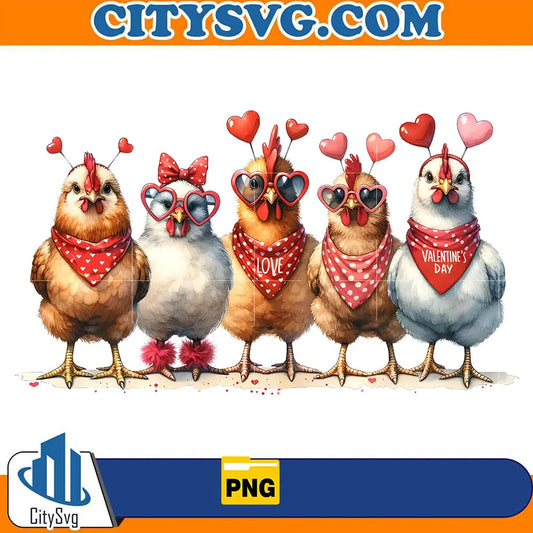 ValentinesDayFarmChickensPng