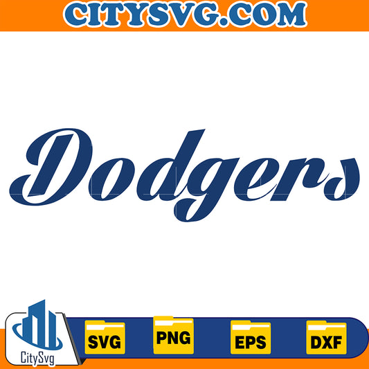 Los Angeles Dodgers Svg