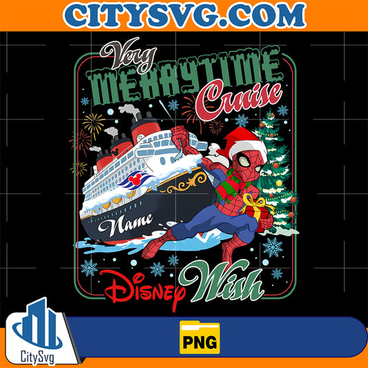 Very-Merrytime-Cruise-Disney-Wish-Christmas-Png