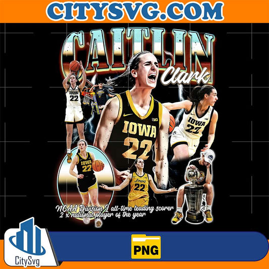 Vintage-90s-Caitlin-Clark-Iowa-Basketball-Png