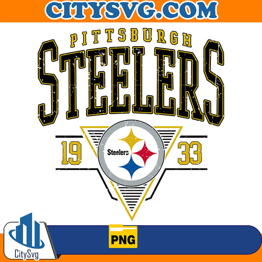 VintagePittsburghSteelers1933Png