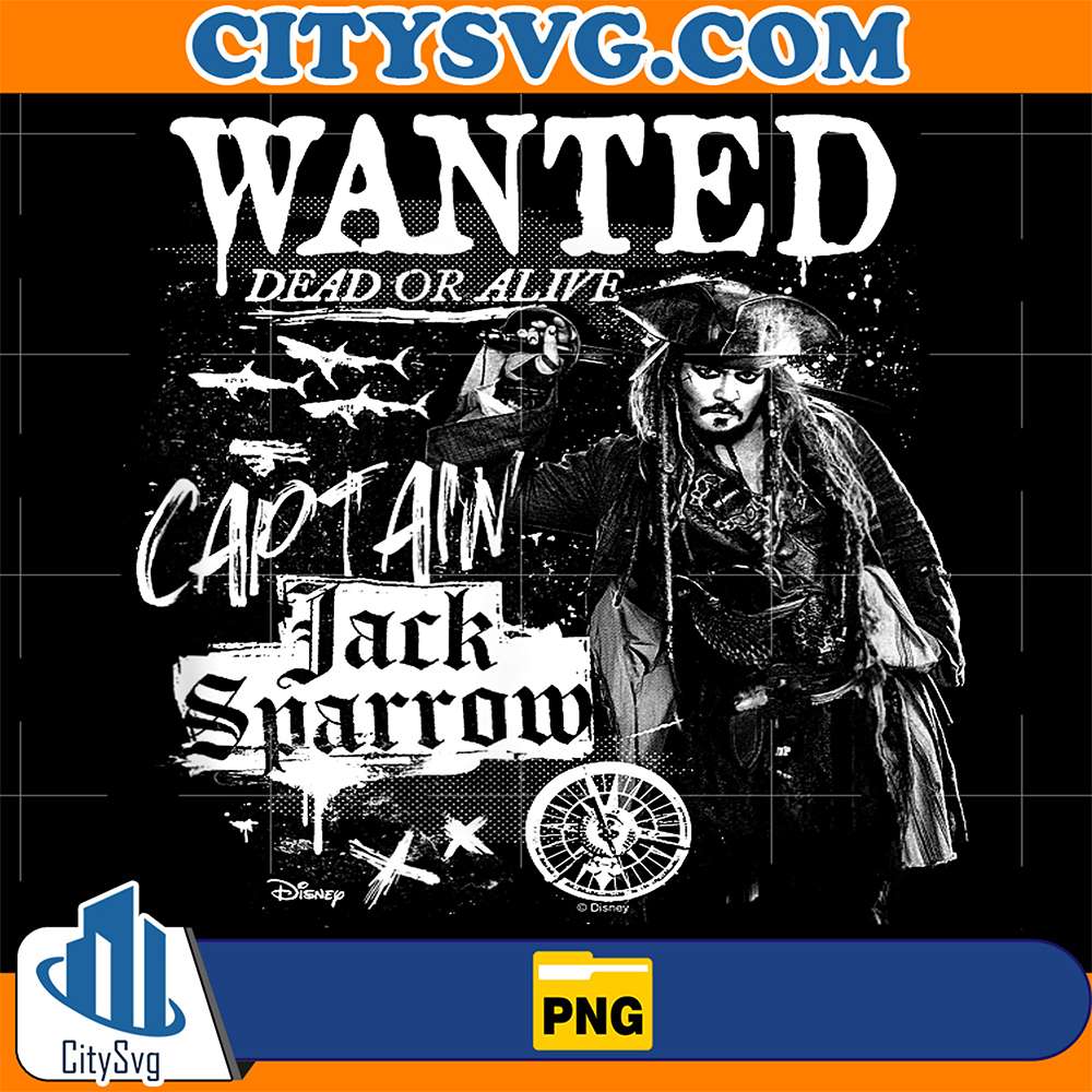 Wanted-Dead-Or-Alive-Captain-Jack-Sparrow-Png