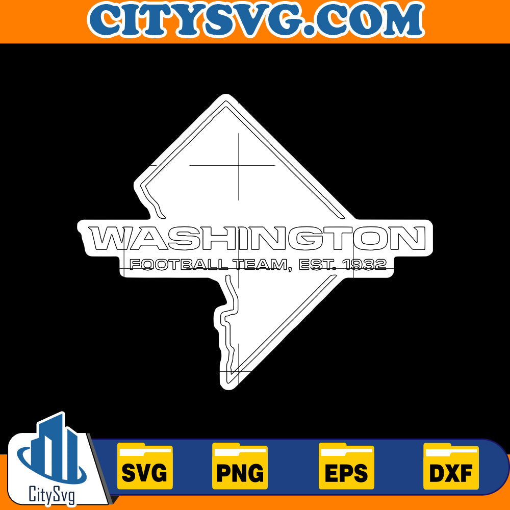 Washington Commanders Svg