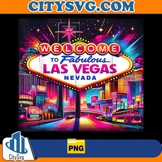 Welcome-To-Fabulous-Las-Vegas-Nevada-Png