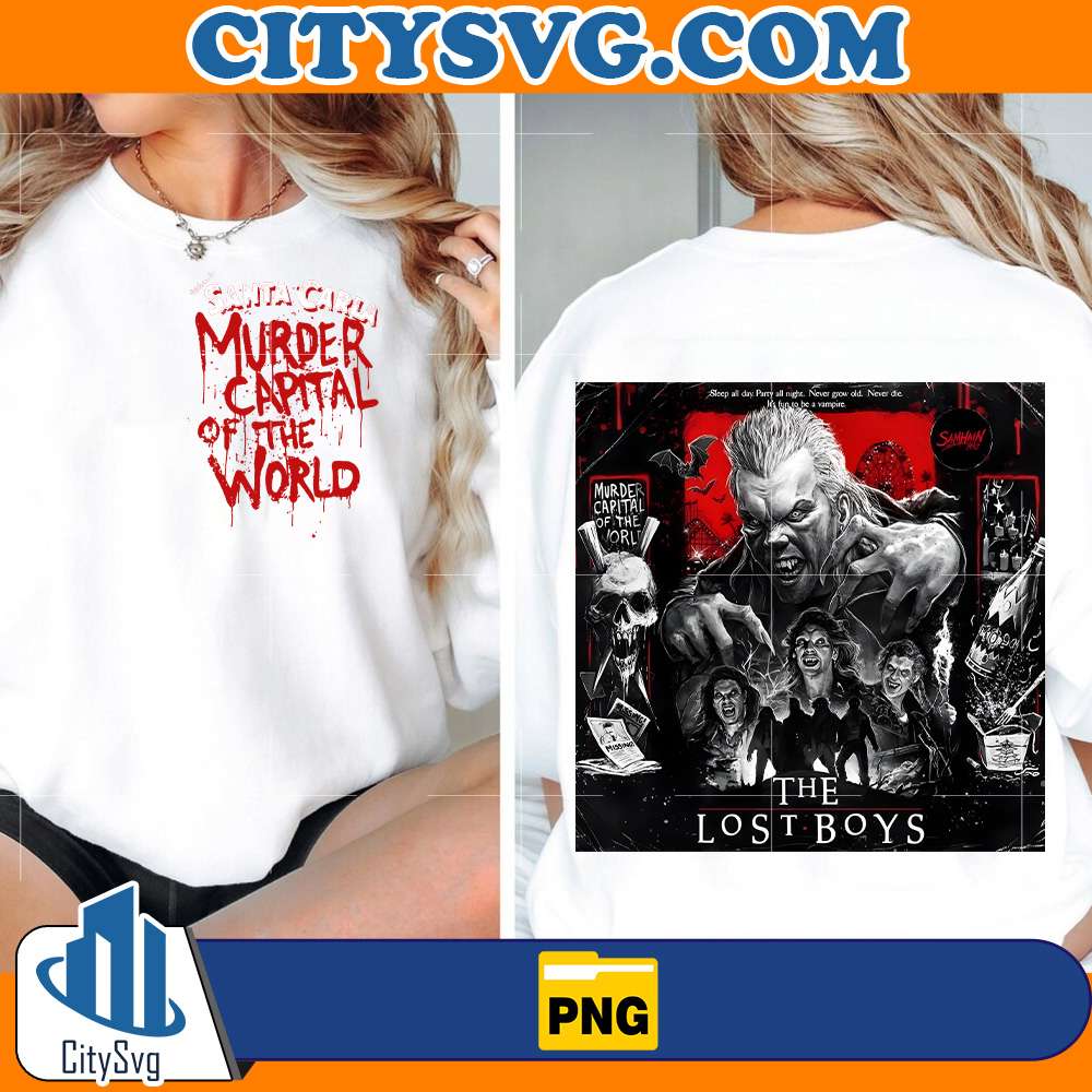 Welcome-To-Santa-Carla-Murder-Capital-Of-The-World-Png