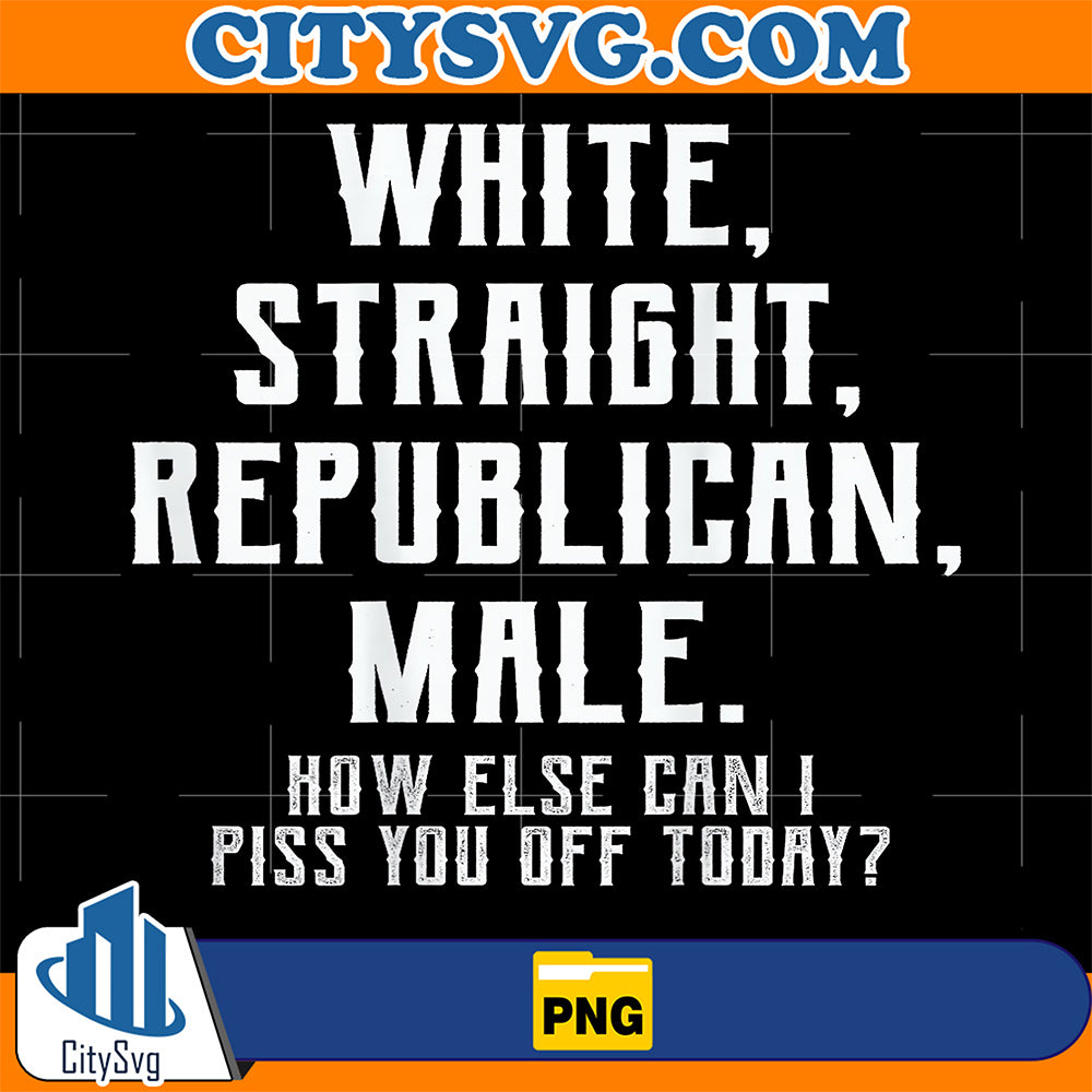 White-Straight-Republican-Male-Png