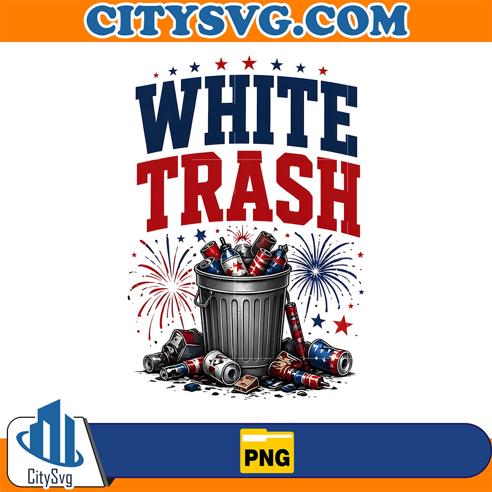 White-Trash-Patriotic-4th-Of-July-Png