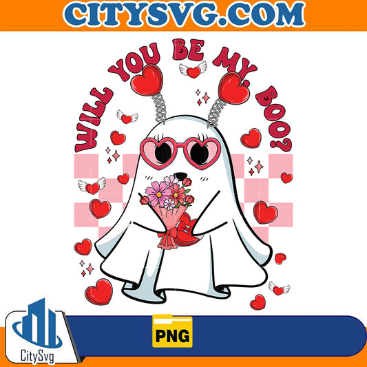 WillYouBeMyBooGhostValentinePng