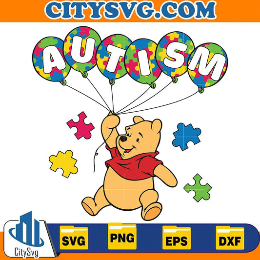 WinnieThePoohAutismSvg