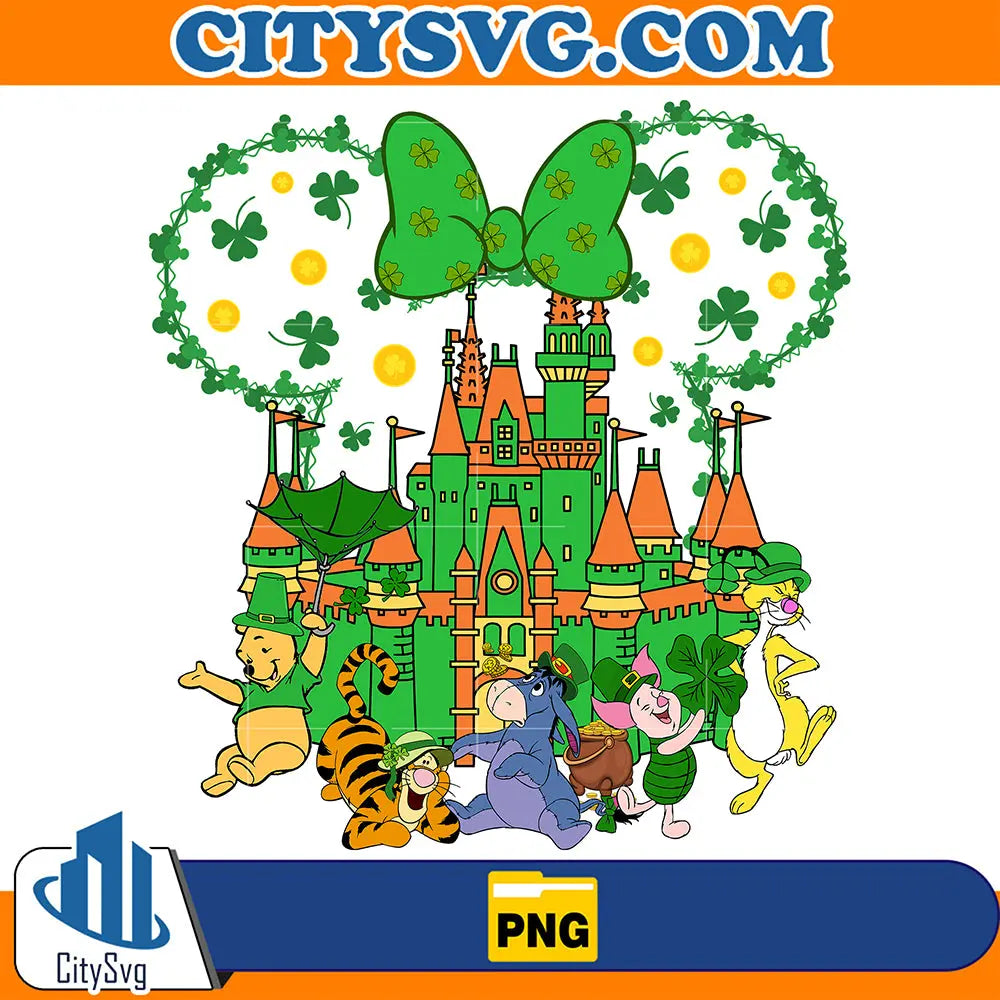 WinnieThePoohStPatricksDayCastlePng_2