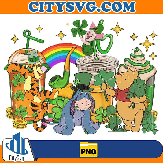 WinnieThePoohStPatricksDayPng_2