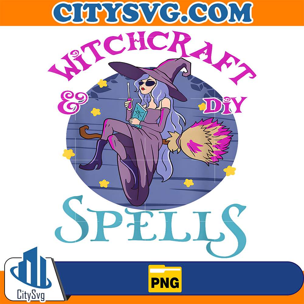 Witchcraft-DIY-Spells-Witch-For-Halloween-Lovers-Png