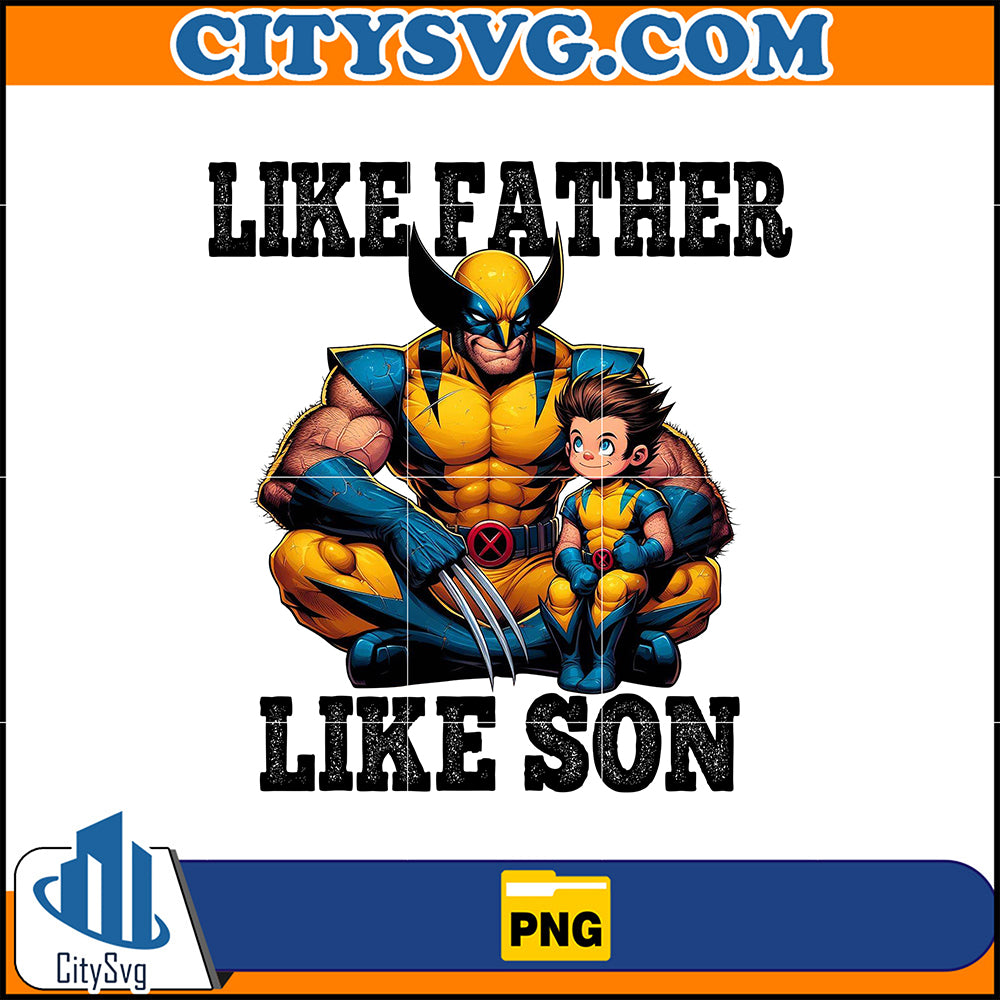 WolverineDadAndSonPng