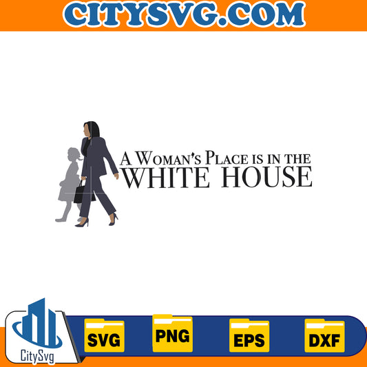 Women in the White House Svg