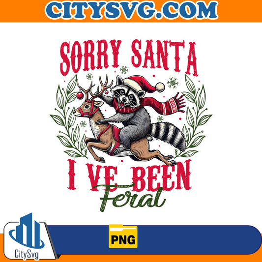 Sorry santa i've been feral Png CitySvg