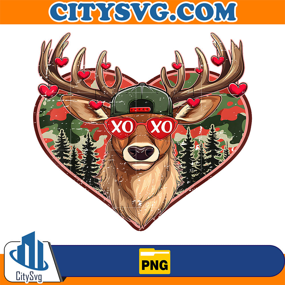 XOXO-Valentine-Buck-Camo-Deer-Retro-Hunting-Valentines-Day-Png