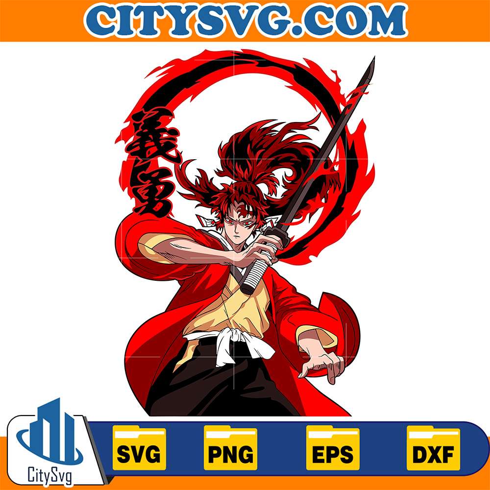 Yoriichi-Tsugikuni-Demon-Slayer-Svg