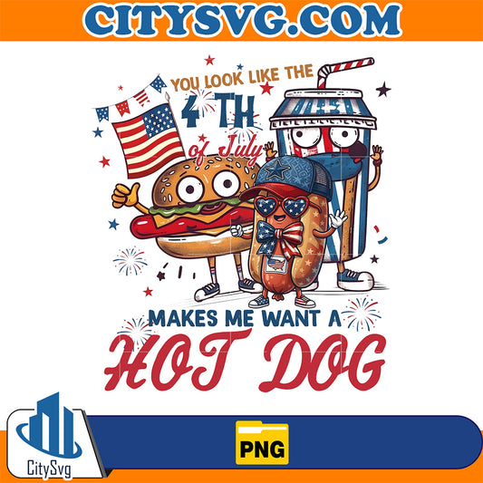 You-Look-Like-The-4th-Of-July-Makes-Me-Want-A-Hotdog-Dog-Png