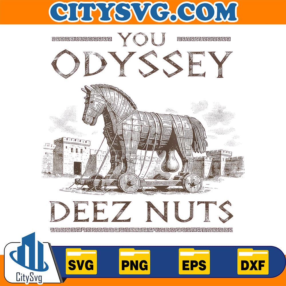 You-Odyssey-Deez-Nuts-Horse-Svg