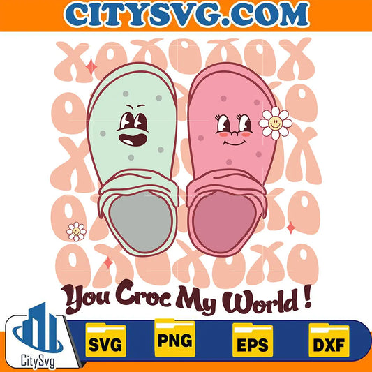 YouCrockMyWorldValentineSvg