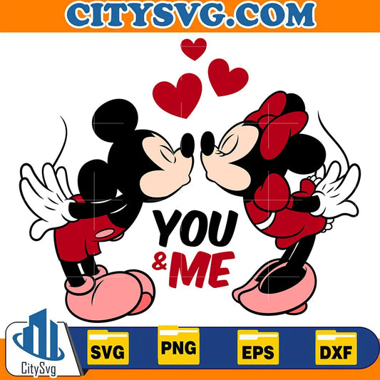 You_MeMickey_MinnieKissSvg