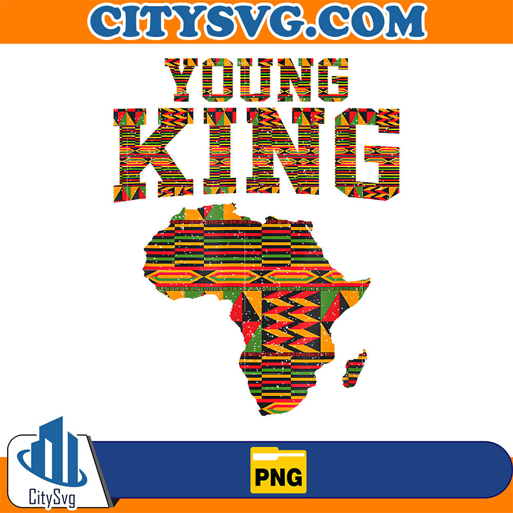 Young-King-African-Map-Png-Kente-Cloth-Africa-Png