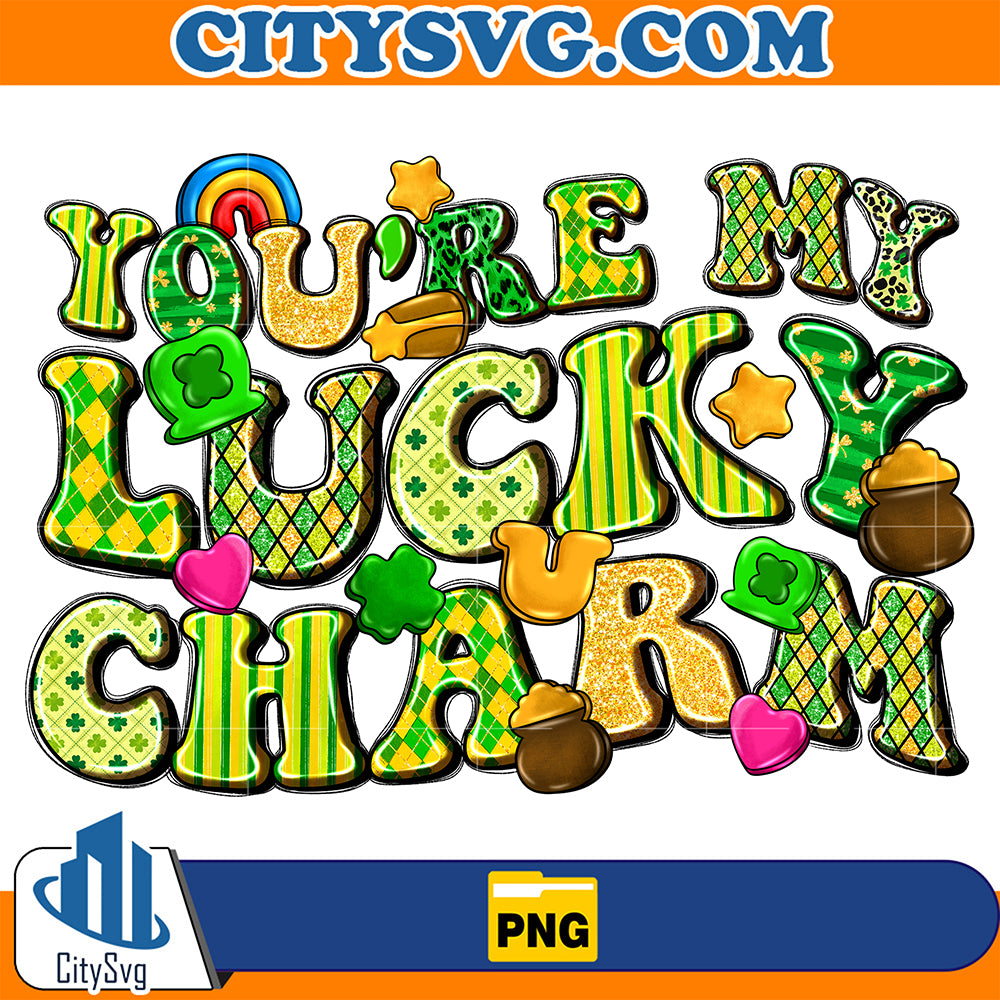 YoureMyLuckyCharmStPatricksDaySublimationPng