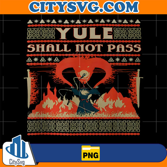 Yule-Shall-not-Pass-Fantasy-Wizard-Holiday-Pun-Png