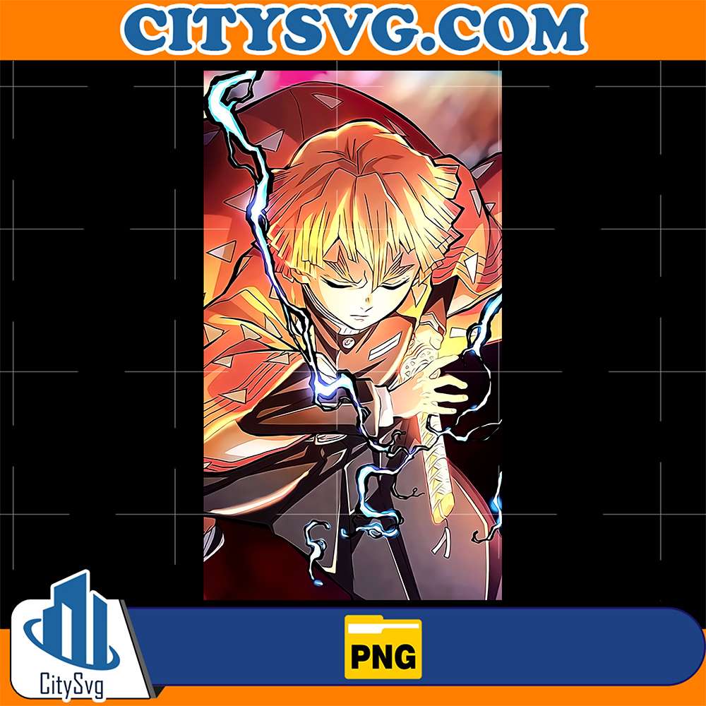 Zenitsu-Agatsuma-Demon-Slayer-Png