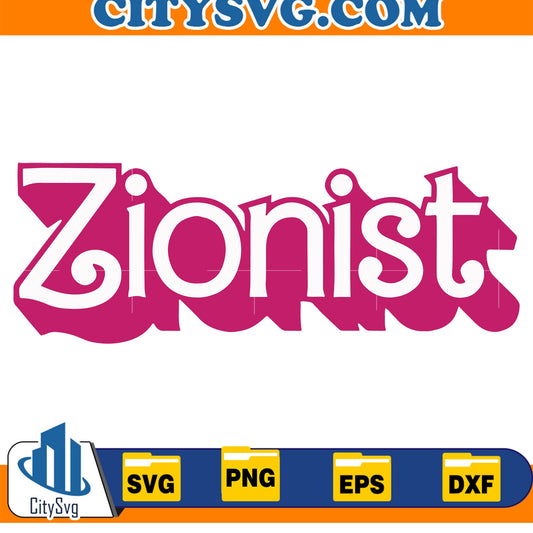 Zionist barbie Svg CitySvg