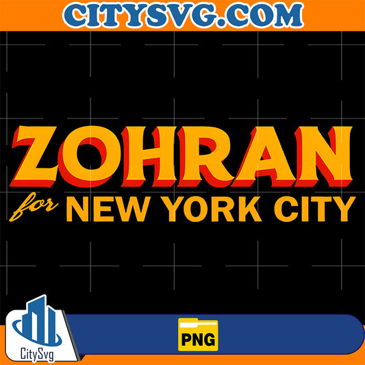 Zohran-For-New-York-City-Png
