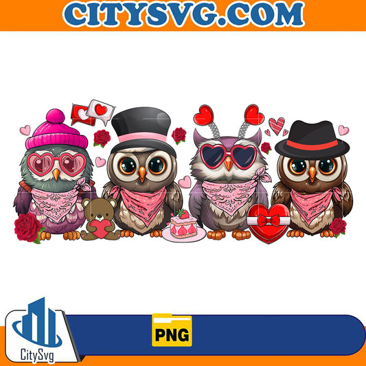 Valentines Owl Png