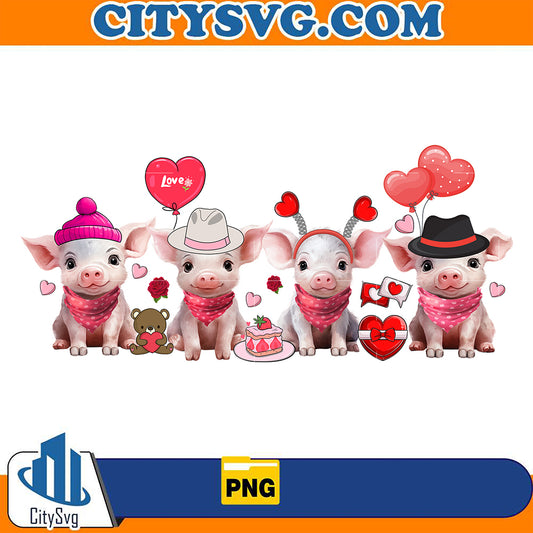 Pig Valentine Png