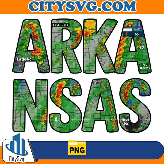 Arkansas Png CitySvg