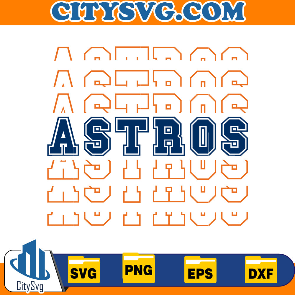 Houston astros svg, Baseball Svg