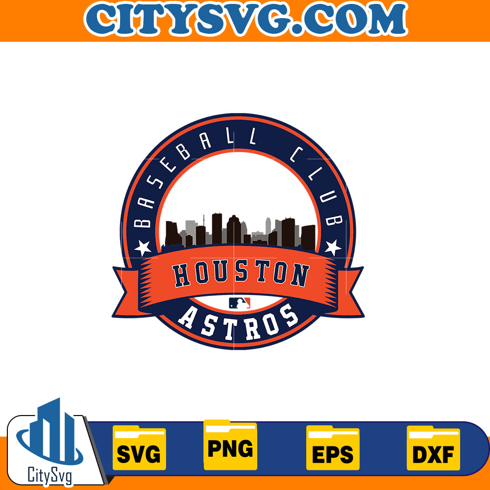 City Houston astros svg, Baseball Svg